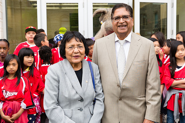 Dr. Chander Gupta and Dr. Daya Gupta.