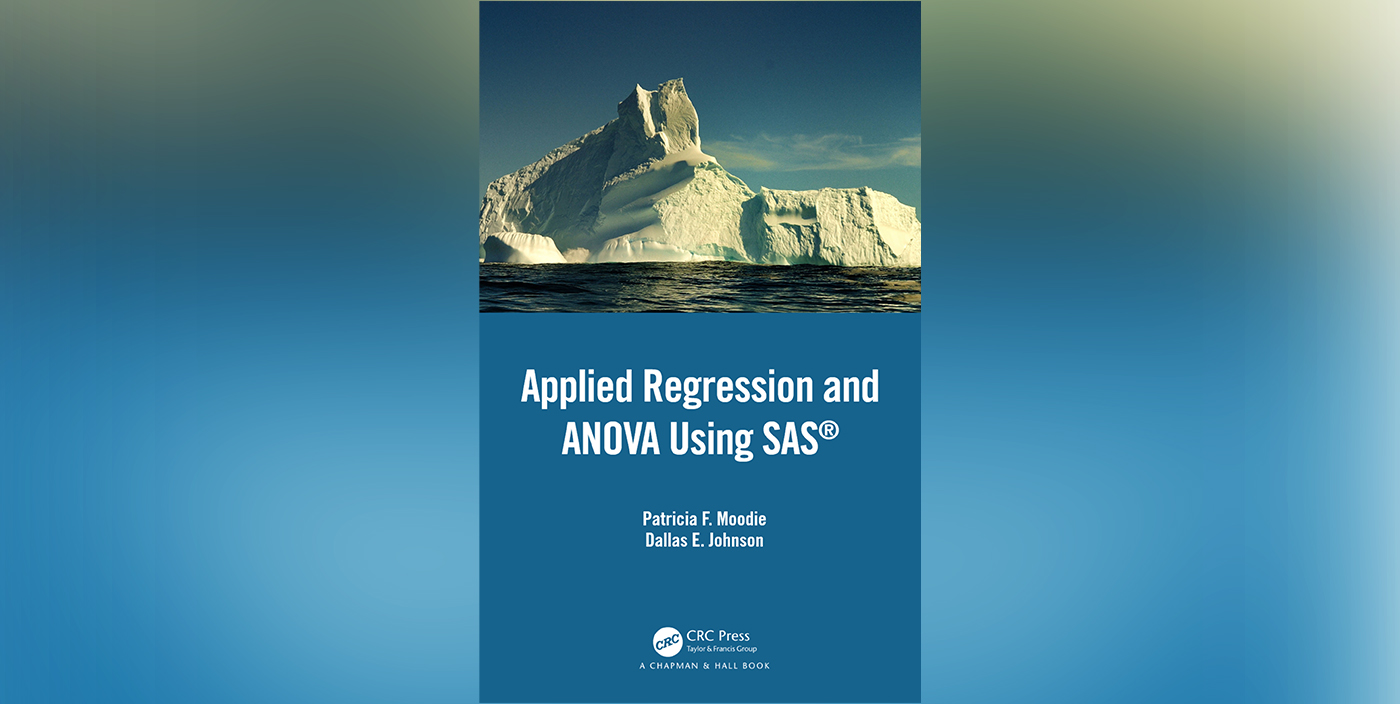Applied Regression and Anova Using SAS book cover. 