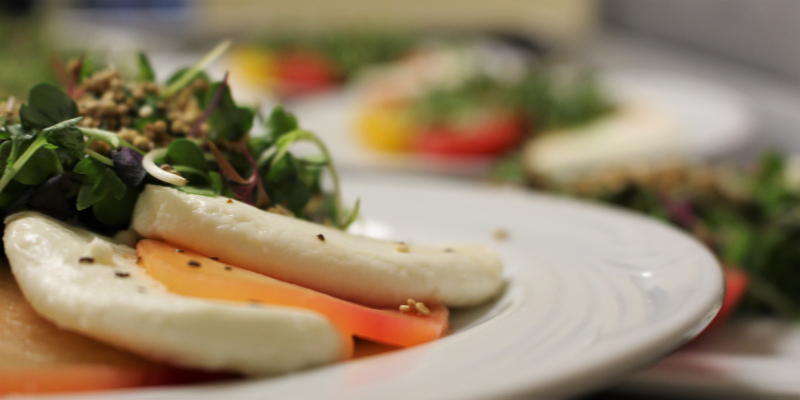 A plate of food from Diversity Food Services