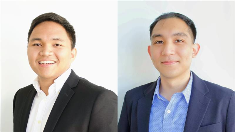 Headshots of Jerohm Villanueva and Jonas Yu