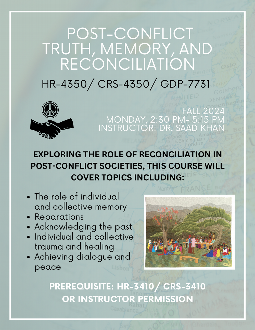 Post-Conflict Truth, Memory, and Reconciliation