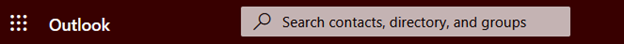 Outlook Online Search